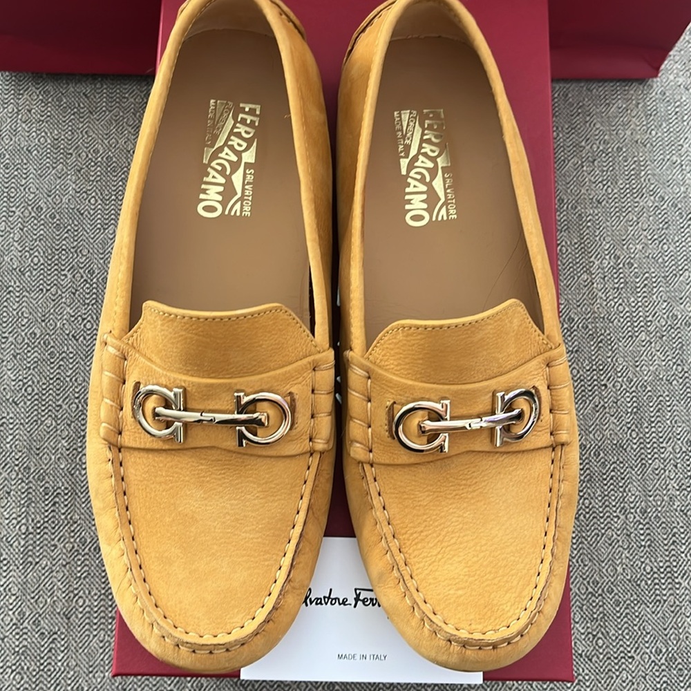 Salvatore Ferragamo Tan Loafers - Picture 3 of 10